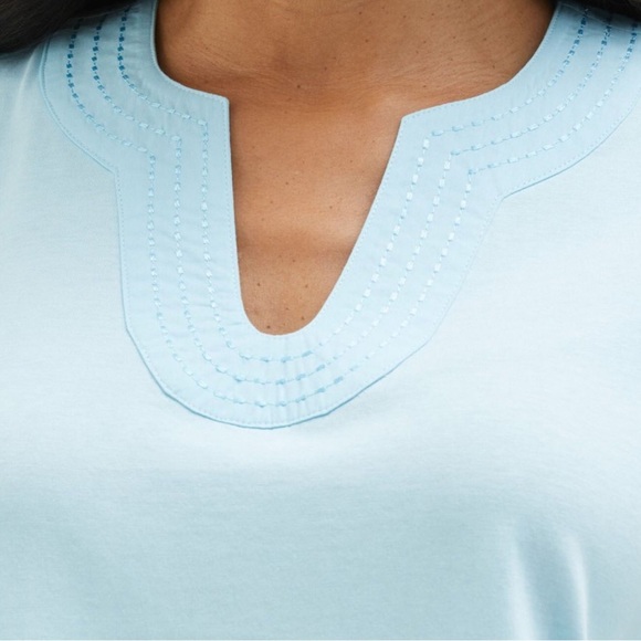 Rafaella Short Sleeve Top Size XXL NWT - Picture 5 of 8